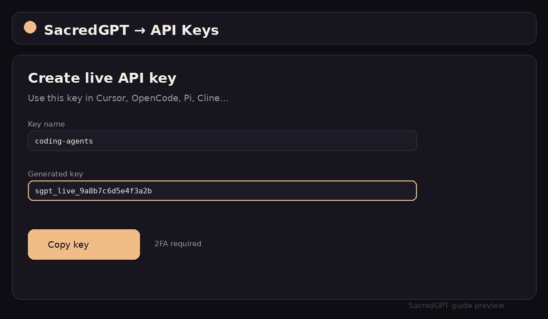1. Установите OpenCode
